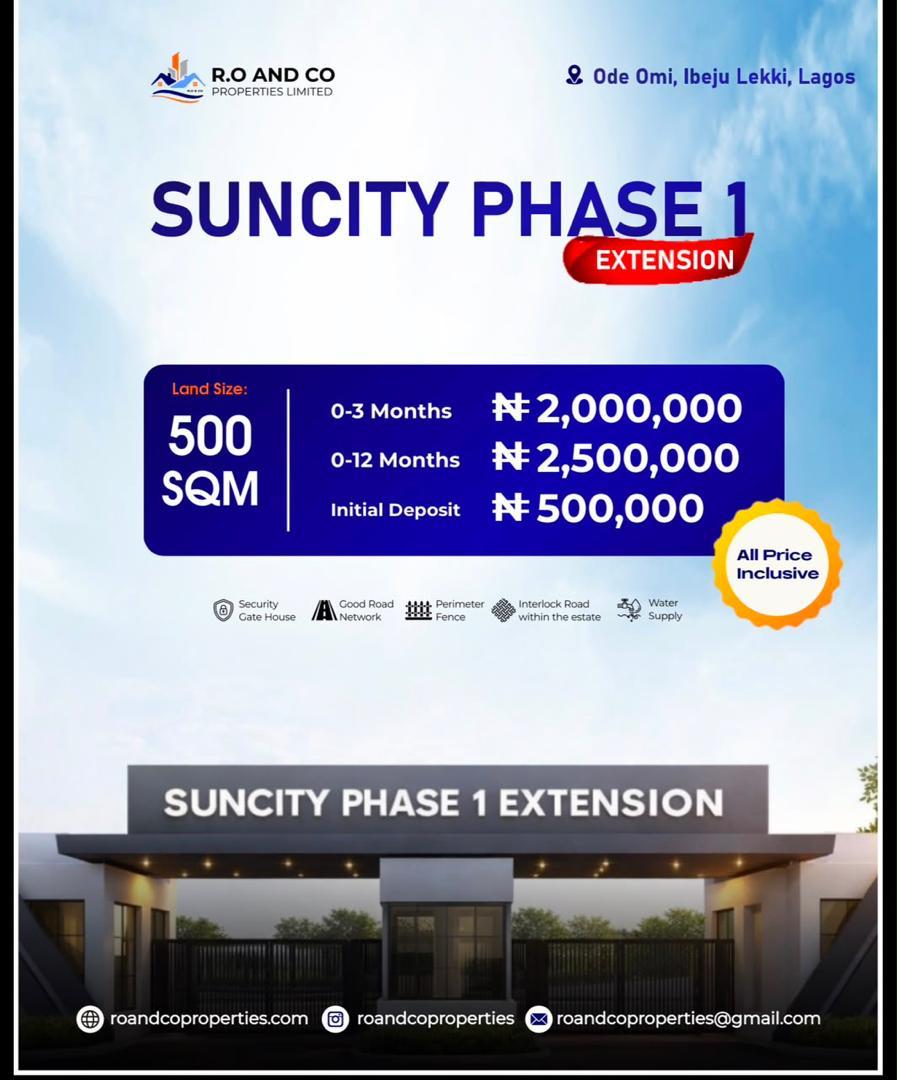 Suncity Phase 1 Extension