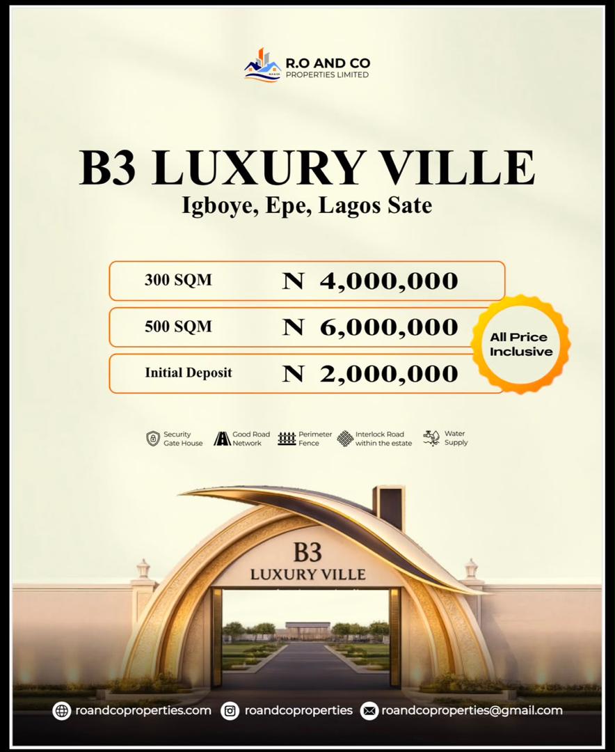 B3 Luxury Ville