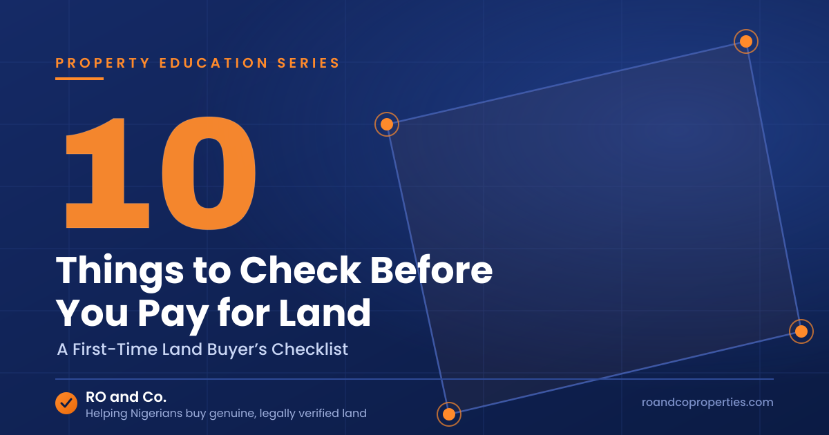 10 THINGS YOU NEED TO CHECK BEFORE YOU PAY